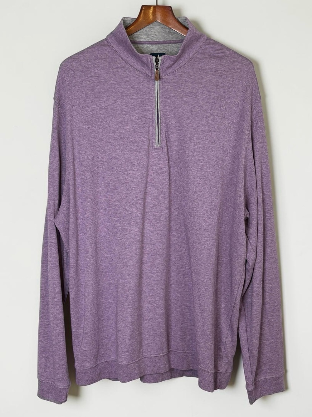 Johnnie-O Sully 1/4 Zip Pullover Size 2XL Thistle Purple JMKO1460